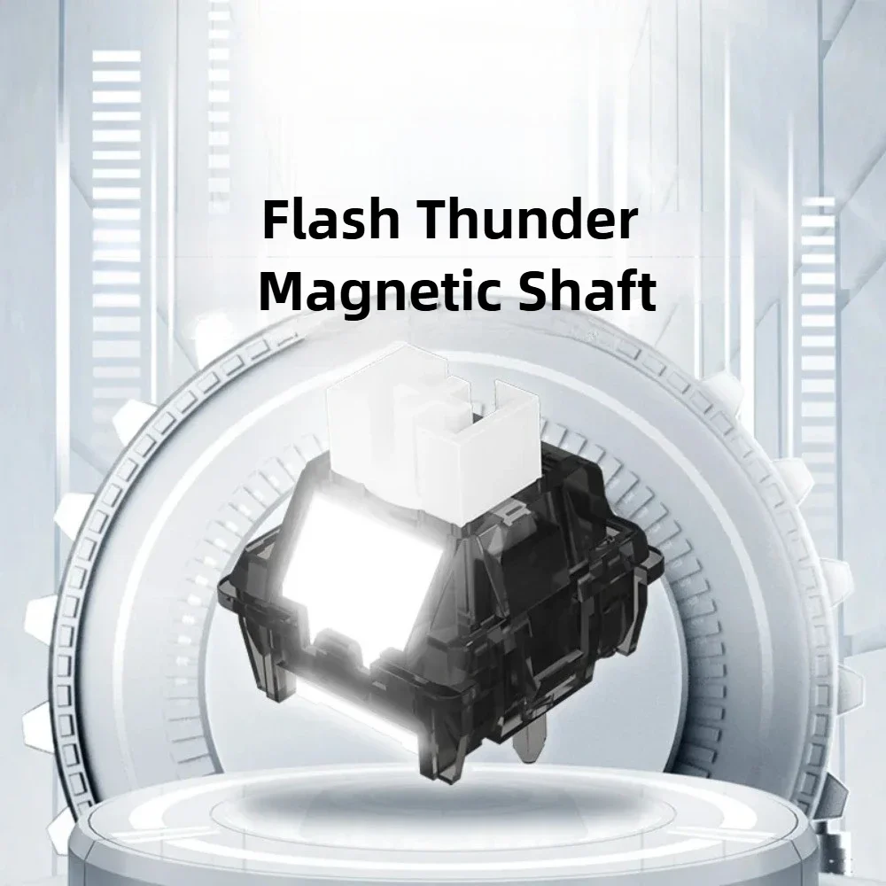 Thunder Flash Magnetic Switch 35g Linear Pre-Lubed Switches Pom Stem Free Setting Pre Travel For Magnetic Switch Gaming
Thunder Flash Magnetic Switch 35g Linear Pre-Lubed Switches Pom Stem Free Setting Pre Travel For Magnetic Switch Gaming