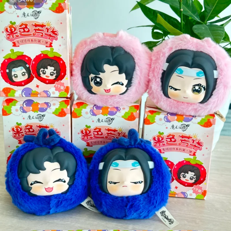Mo Dao Zu Shi Плюшевая слепая коробка Ароматный фруктовый цвет Серия Mdzs Периферийные устройства Wei Wuxian Lan Wangji Клубника Милая кукла Игрушка Подвеска
Mo Dao Zu Shi Плюшевая слепая коробка Ароматный фруктовый цвет Серия Mdzs Периферийные устройства Wei Wuxian Lan Wangji Клубника Милая кукла Игрушка Подвеска