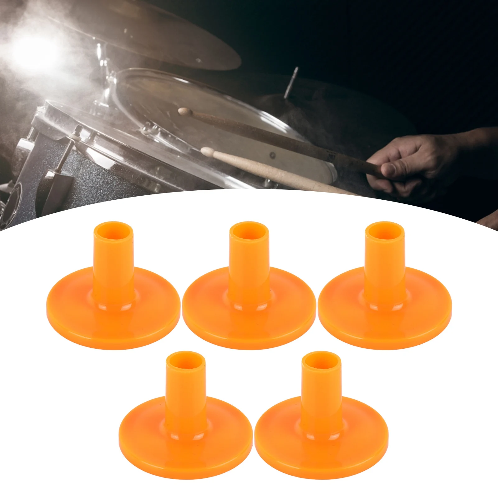 5Pcs Drum Cymbal Sleeves Plastic Stand Percussion Instrument Support Parts Replacement
5Pcs Drum Cymbal Sleeves Plastic Stand Percussion Instrument Support Parts Replacement