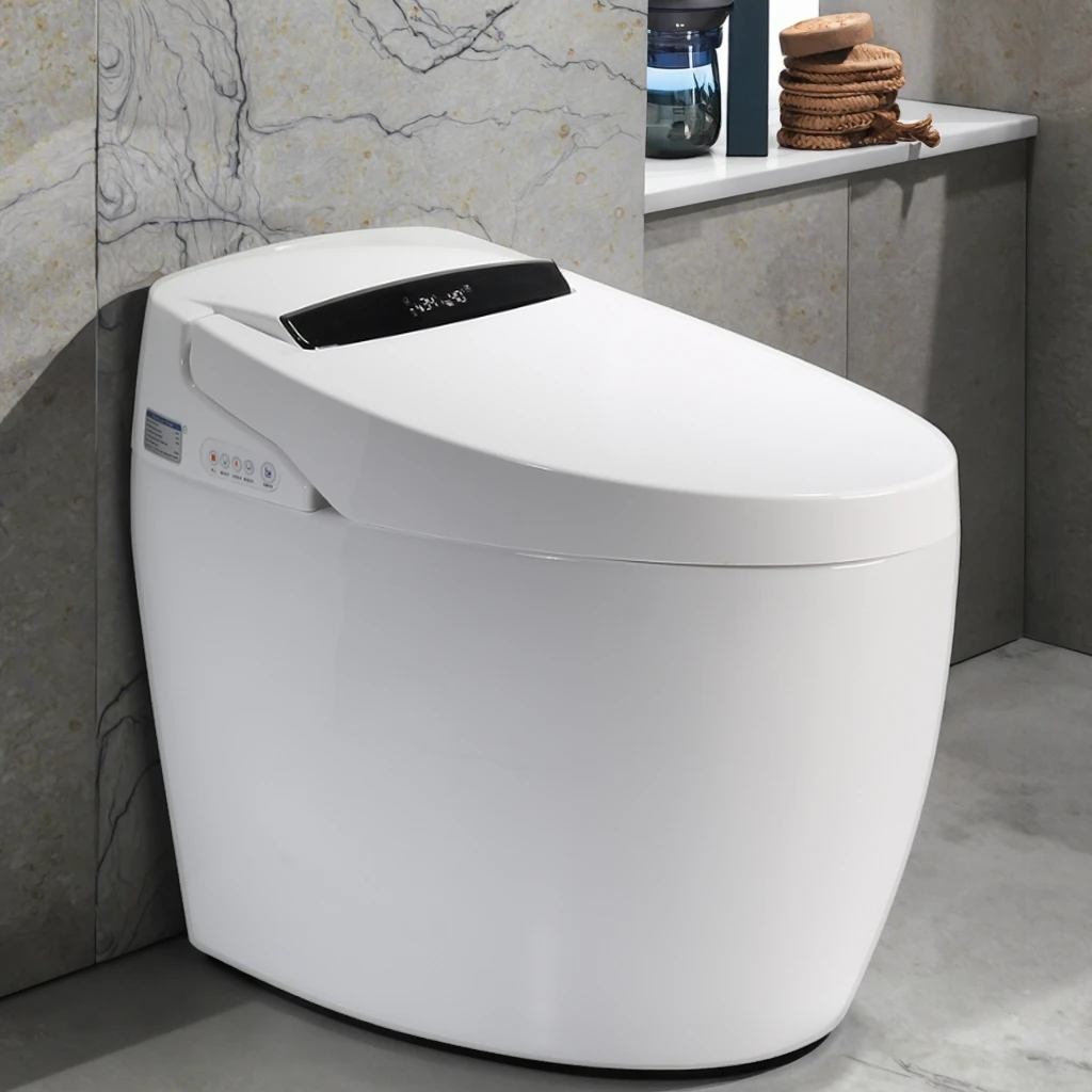 110v/220v Porcelain Automatic European Bathroom Sensor Auto Flush Bidet Wc Intelligent Bowl Smart Japanese Toilet
110v/220v Porcelain Automatic European Bathroom Sensor Auto Flush Bidet Wc Intelligent Bowl Smart Japanese Toilet