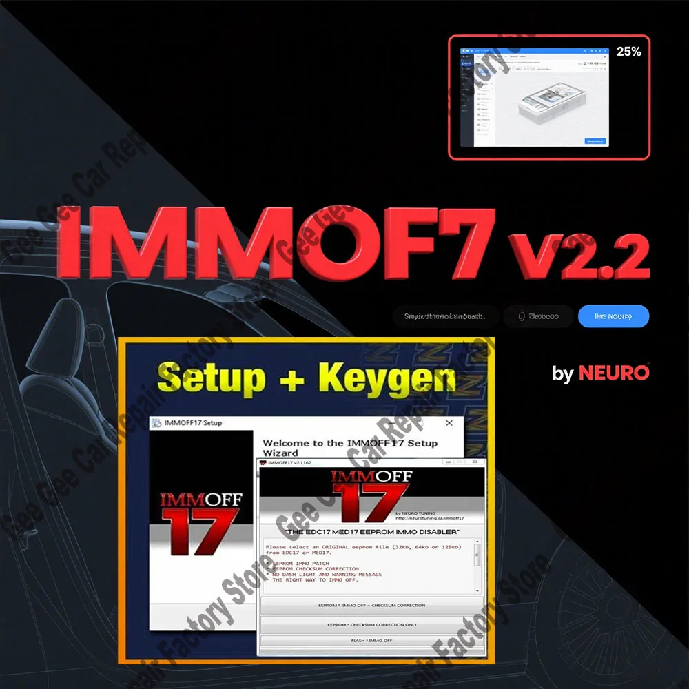 Newest IMMOFF17 obd2 scanner Software EDC17 Immo Off Ecu Program NEUROTUNING Immoff17 Disabler Download and install video guide
Newest IMMOFF17 obd2 scanner Software EDC17 Immo Off Ecu Program NEUROTUNING Immoff17 Disabler Download and install video guide