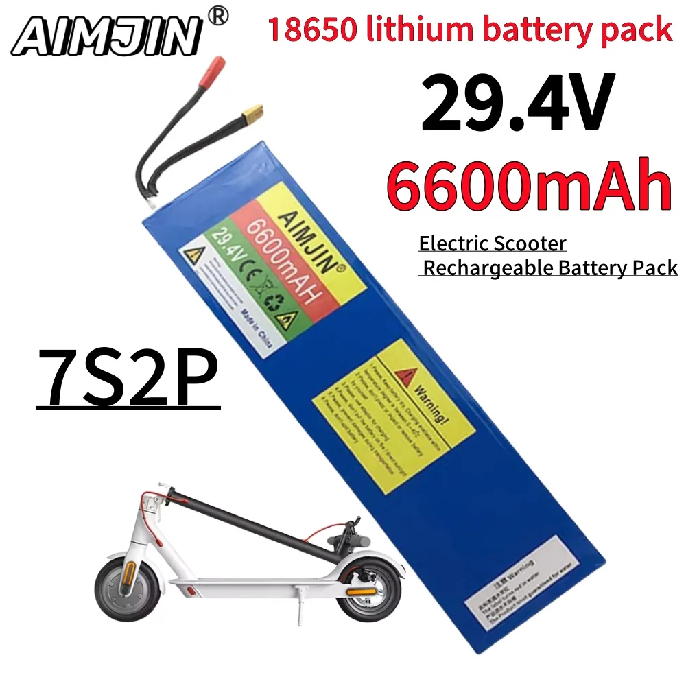 7S2P 29.4V 6600mAh 24v Electric Scooter Battery Lithium Electric Scooter Electric Scooter Battery 18650 Battery
7S2P 29.4V 6600mAh 24v Electric Scooter Battery Lithium Electric Scooter Electric Scooter Battery 18650 Battery 