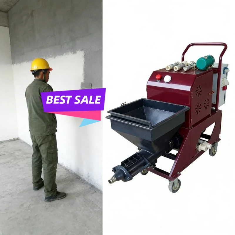 High Performance Wall Plastering Pump Mortar Cement Spray Machine for Building Renovation and Construction Work Customized Sale
High Performance Wall Plastering Pump Mortar Cement Spray Machine for Building Renovation and Construction Work Customized Sale