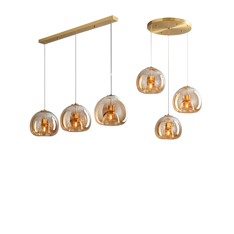 Amber Glass Modern Chandeliers Home Decoration Living Room Lustres Lamparas De Techo Kitchen Island Lighting
Amber Glass Modern Chandeliers Home Decoration Living Room Lustres Lamparas De Techo Kitchen Island Lighting