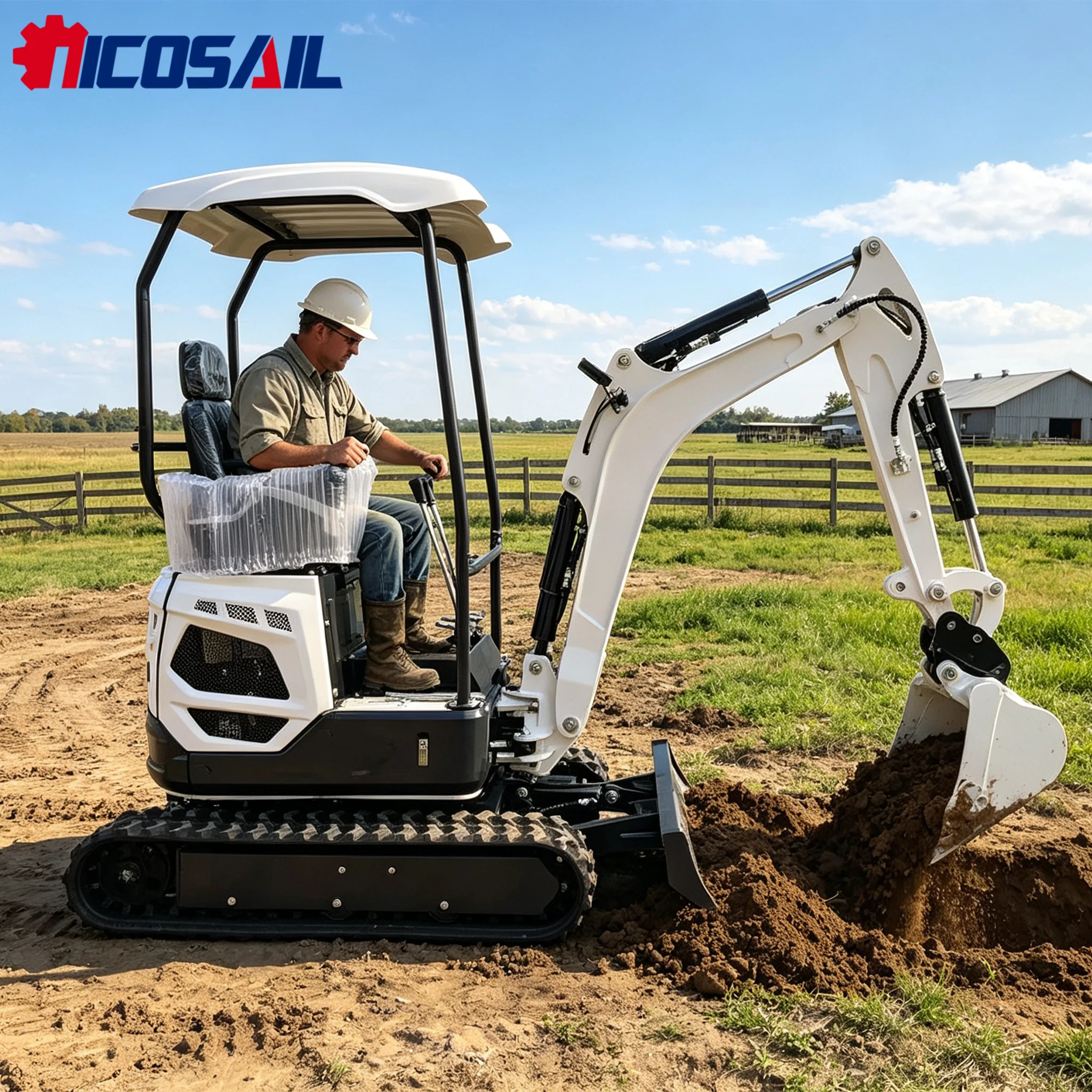 Custom CE Euro 5 1.8 Ton Compact Excavator Hydraulic Digger for Garden Farm and Earthmoving Projects
Custom CE Euro 5 1.8 Ton Compact Excavator Hydraulic Digger for Garden Farm and Earthmoving Projects