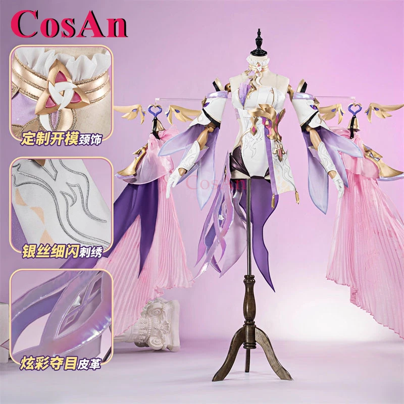 CosAn Game Honkai Impact 3 Elysia Костюмы для косплея Herrscher Of Human: Ego Милое элегантное торжественное платье V2.0, одежда для ролевых игр
CosAn Game Honkai Impact 3 Elysia Костюмы для косплея Herrscher Of Human: Ego Милое элегантное торжественное платье V2.0, одежда для ролевых игр