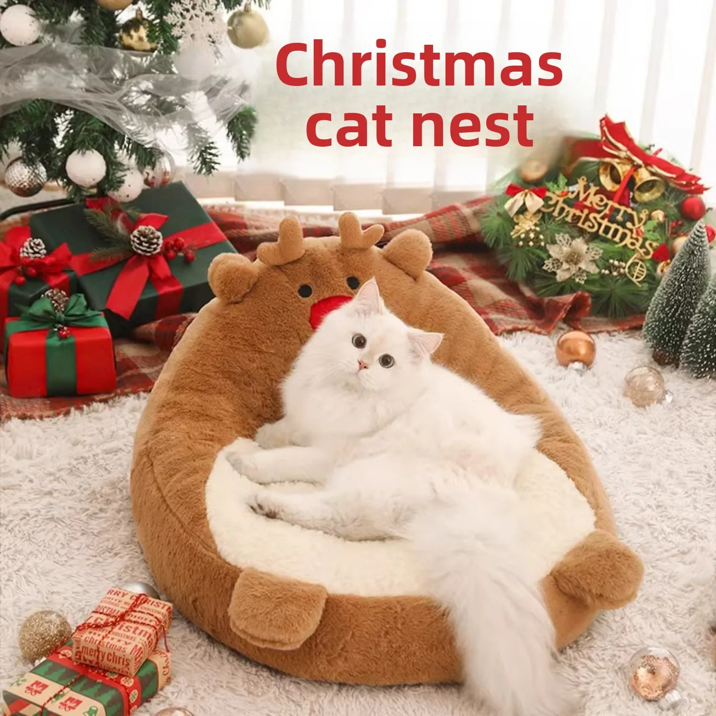 Thiened Winter Bed Cisas Deer S Nest Pet Couch Dog Bed Warmth for s And Small Dogs Indoor Modern Design
Thiened Winter Bed Cisas Deer S Nest Pet Couch Dog Bed Warmth for s And Small Dogs Indoor Modern Design