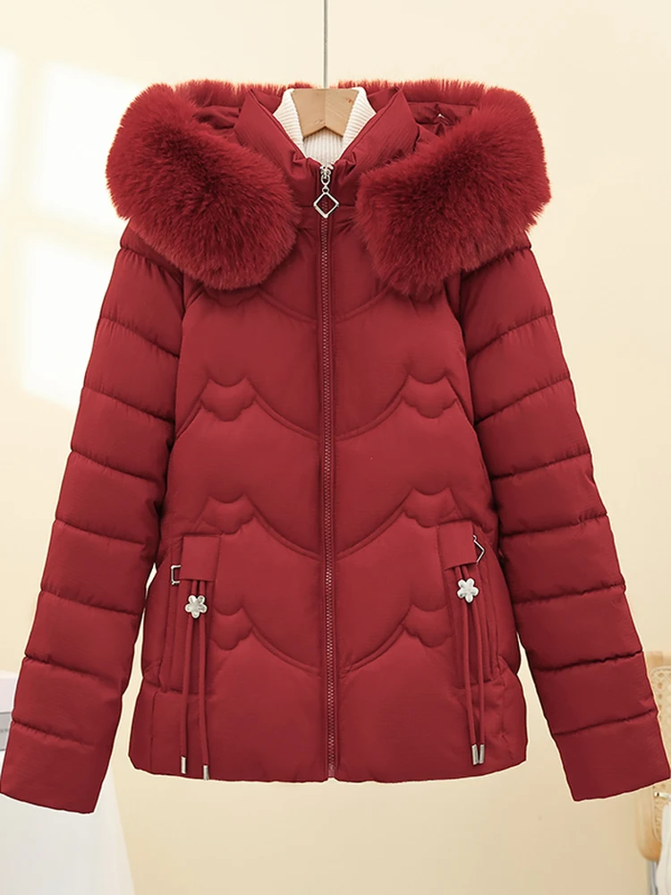 Теплая хлопковая куртка на подкладке Fce, женская съемная шапка со съемной талией, хлопковое пальто с большим меховым воротником, Sli Commute Sle
Теплая хлопковая куртка на подкладке Fce, женская съемная шапка со съемной талией, хлопковое пальто с большим меховым воротником, Sli Commute Sle