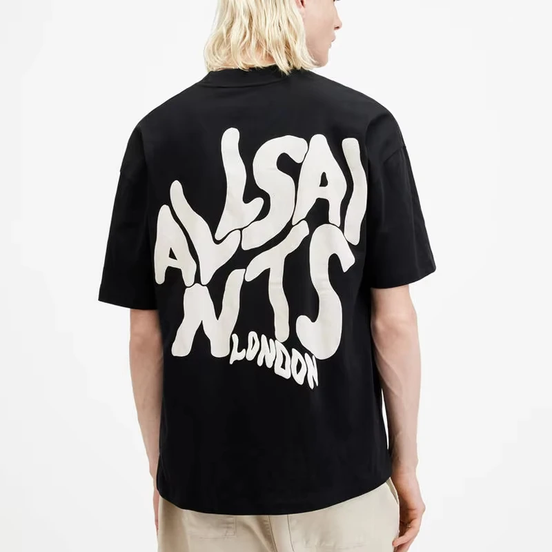 ALL SAINTS T Shirts Creative Letter Front Back Print RoundNeck Short Sleeve Men Women Summer Casual All-match Black White Tee
ALL SAINTS T Shirts Creative Letter Front Back Print RoundNeck Short Sleeve Men Women Summer Casual All-match Black White Tee