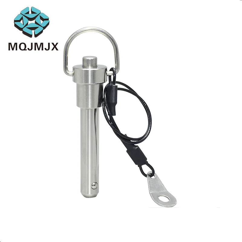 free shipping Dia 5/6/8/10/12 Quick Release Pin Button Type with Ring Handle Pull Quick Lock Pin Stainless Steel Ball Lock Pin
free shipping Dia 5/6/8/10/12 Quick Release Pin Button Type with Ring Handle Pull Quick Lock Pin Stainless Steel Ball Lock Pin