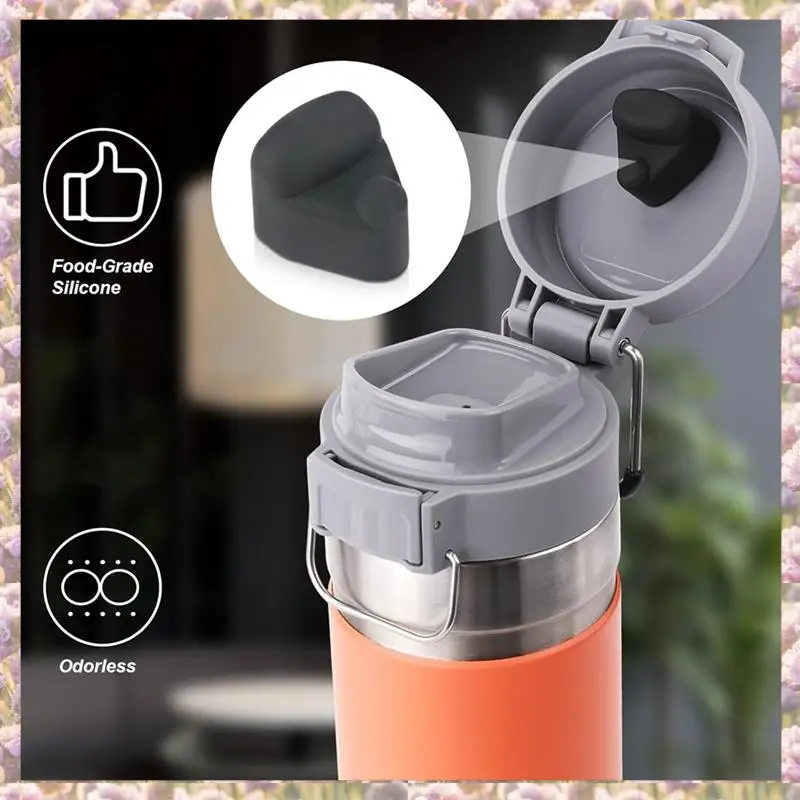 -FTGT 4 шт. сменный стопор для Stanley Quick FILP GO 24 унций 36 унций, герметичный силиконовый стопор
-FTGT 4 шт. сменный стопор для Stanley Quick FILP GO 24 унций 36 унций, герметичный силиконовый стопор