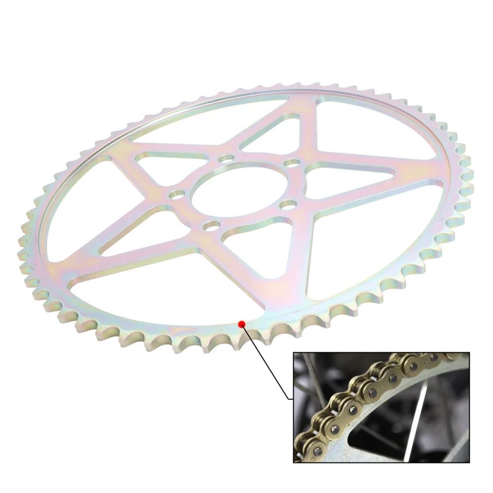 Aluminum Alloy Motorcycle Chain Sprocket 48T/58T for Dirt Bikes Engineered for Surron For Light Bee XS Compatibility
Aluminum Alloy Motorcycle Chain Sprocket 48T/58T for Dirt Bikes Engineered for Surron For Light Bee XS Compatibility