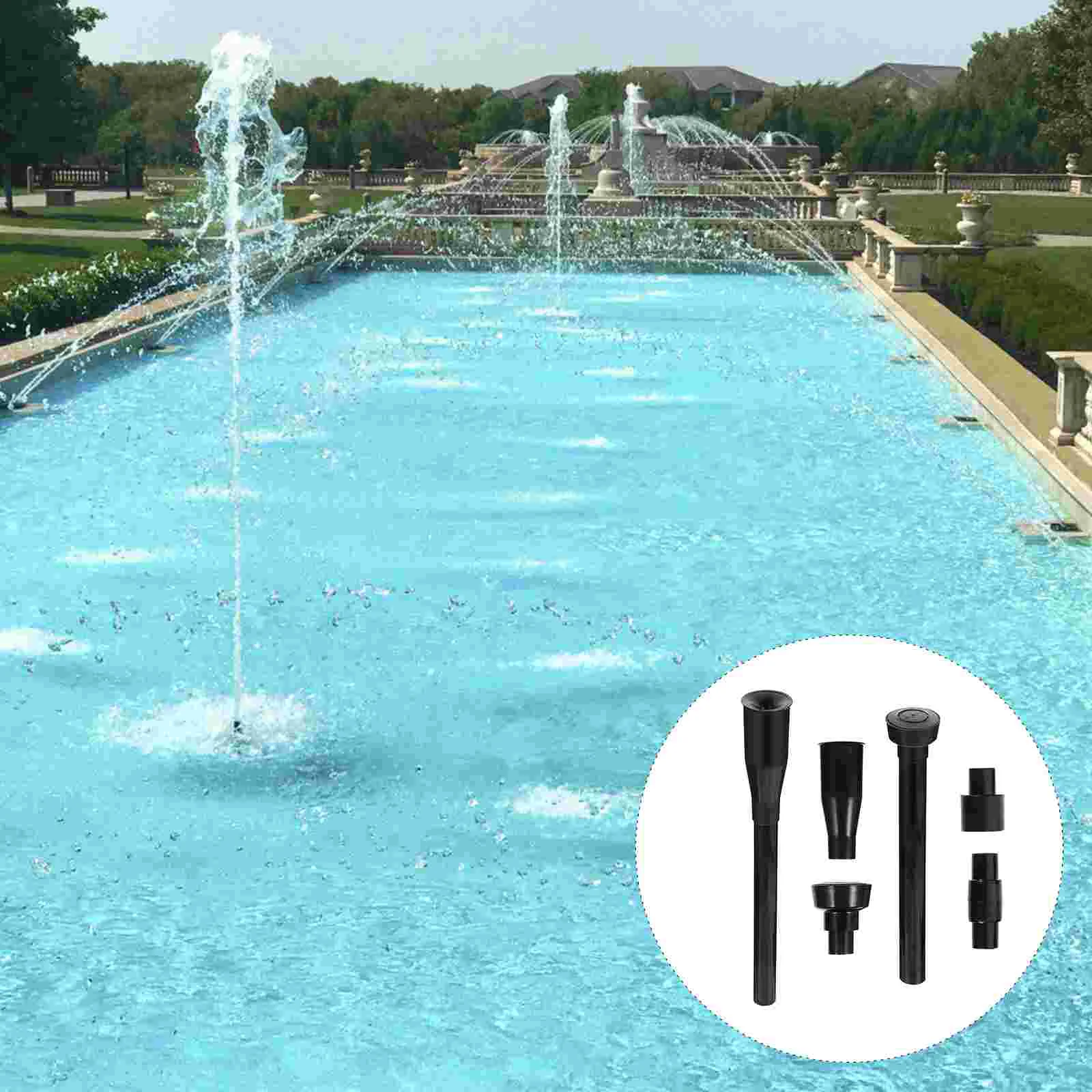 8 Pcs Fountain Pump Nozzle Set Pond Head Water Sprinklers Multi-functional Heads Spray
8 Pcs Fountain Pump Nozzle Set Pond Head Water Sprinklers Multi-functional Heads Spray
