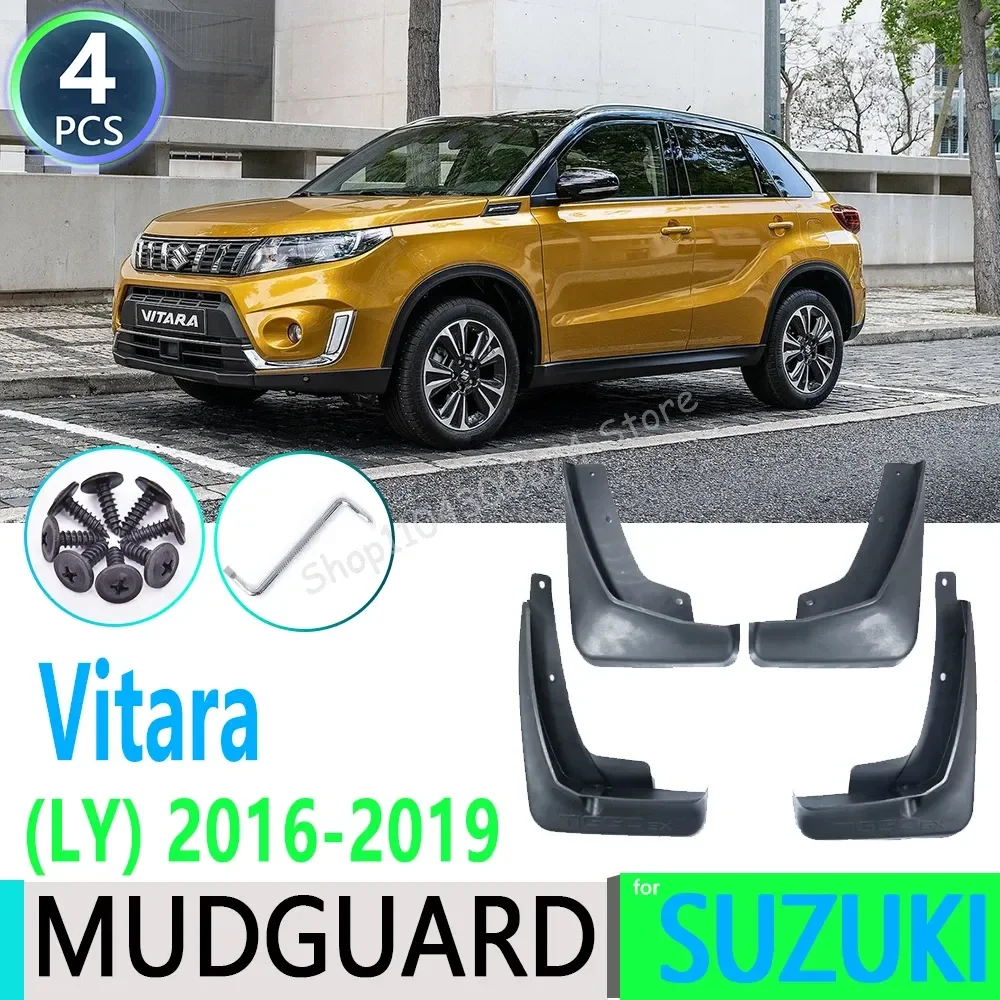 for Suzuki Vitara Escudo 2016 2017 2018 2019 LY 4th Gen Fender Mudguard Mud Flaps Guard Splash Flap Mudguards Car Accessories
for Suzuki Vitara Escudo 2016 2017 2018 2019 LY 4th Gen Fender Mudguard Mud Flaps Guard Splash Flap Mudguards Car Accessories