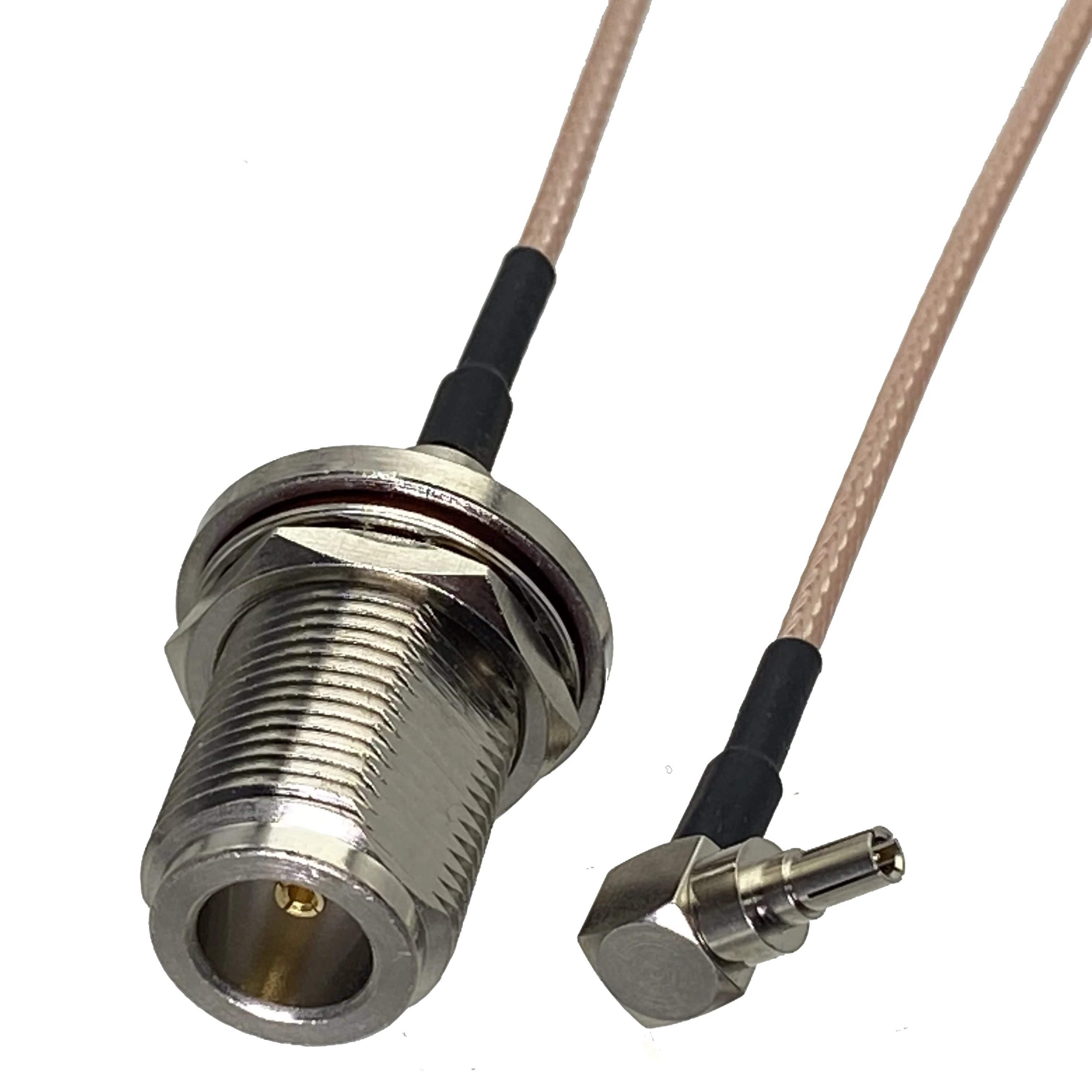 RG316 Cable N Female Jack Bulkhead to CRC9 Male Plug Right Angle Connector RF Coaxial Pigtail Jumper Adapter Wire New 4inch~5M
RG316 Cable N Female Jack Bulkhead to CRC9 Male Plug Right Angle Connector RF Coaxial Pigtail Jumper Adapter Wire New 4inch~5M