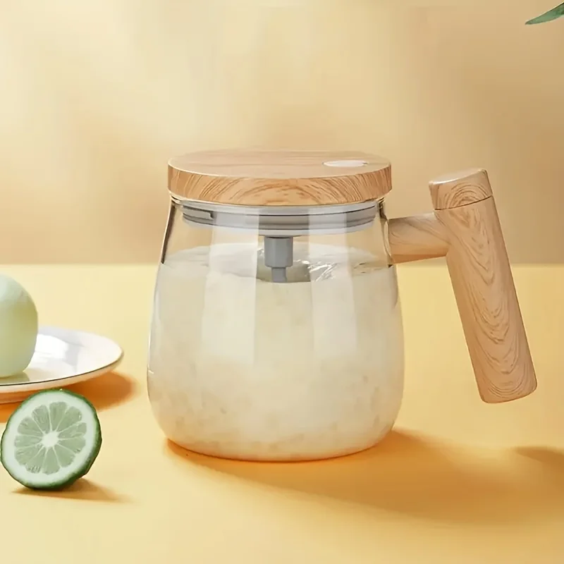 1pc 400ML Self Stirring Mug, Mixing Cup Self Stirring Coffee Mug High Borosilicate Glass Mixing Coffee Mug Rotating Home Office
1pc 400ML Self Stirring Mug, Mixing Cup Self Stirring Coffee Mug High Borosilicate Glass Mixing Coffee Mug Rotating Home Office