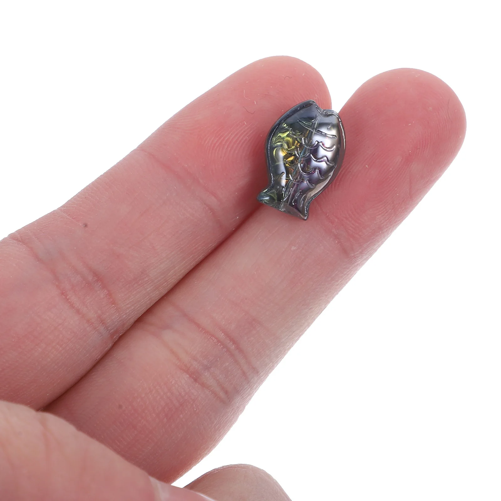 150Pcs Glass Fish Beads DIY Jewelry Craft Smooth Surface Fish Shape Loose Spacer Beads for Bracelets Making DIY Bead
150Pcs Glass Fish Beads DIY Jewelry Craft Smooth Surface Fish Shape Loose Spacer Beads for Bracelets Making DIY Bead