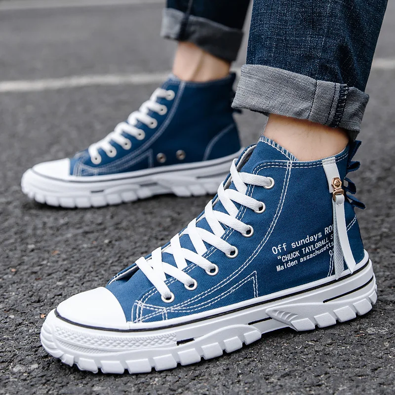 2026 New Spring and Autumn Men's Shoes High Top Sneakers for Men Casual Breathable Shoe Male Vulcanize Canvas Shoes Zapatos
2026 New Spring and Autumn Men's Shoes High Top Sneakers for Men Casual Breathable Shoe Male Vulcanize Canvas Shoes Zapatos