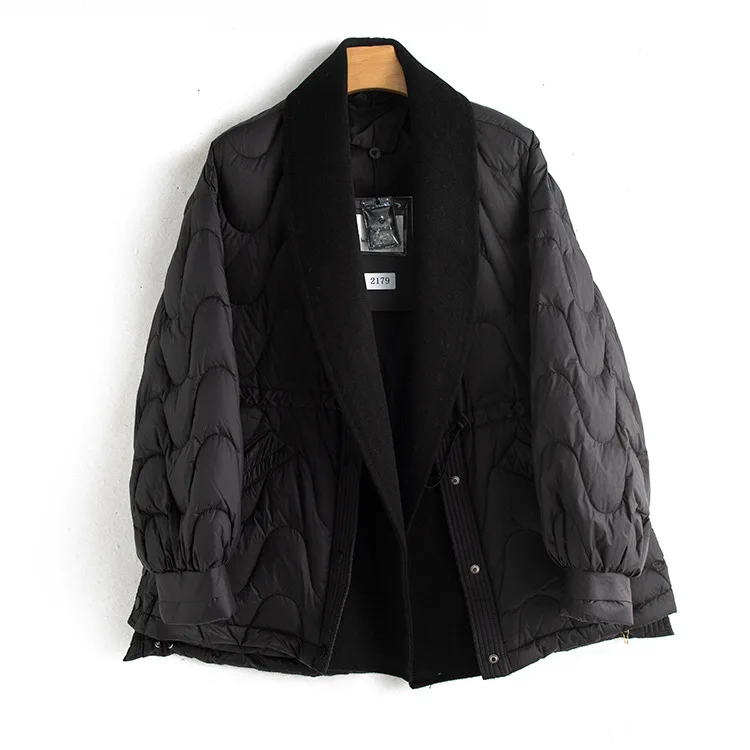 2026 Winter New Women's Down Jacket Double Sided Loose V-neck Jacket
2026 Winter New Women's Down Jacket Double Sided Loose V-neck Jacket