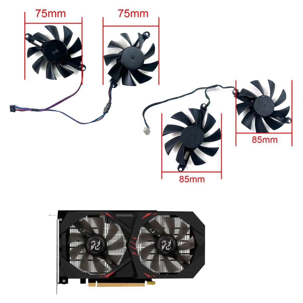 cooling fan 4PIN 75MM 85MM RX6600M GPU replacement accessories for PELADN RX580 RX6600M 8G graphics card
cooling fan 4PIN 75MM 85MM RX6600M GPU replacement accessories for PELADN RX580 RX6600M 8G graphics card