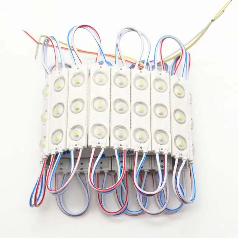20pcs 2835 SMD 3 LED Module DC12V Injection Waterproof IP67 Decorative 2835 Hard Strip Bar Light Lamp White Red Green Blue
20pcs 2835 SMD 3 LED Module DC12V Injection Waterproof IP67 Decorative 2835 Hard Strip Bar Light Lamp White Red Green Blue