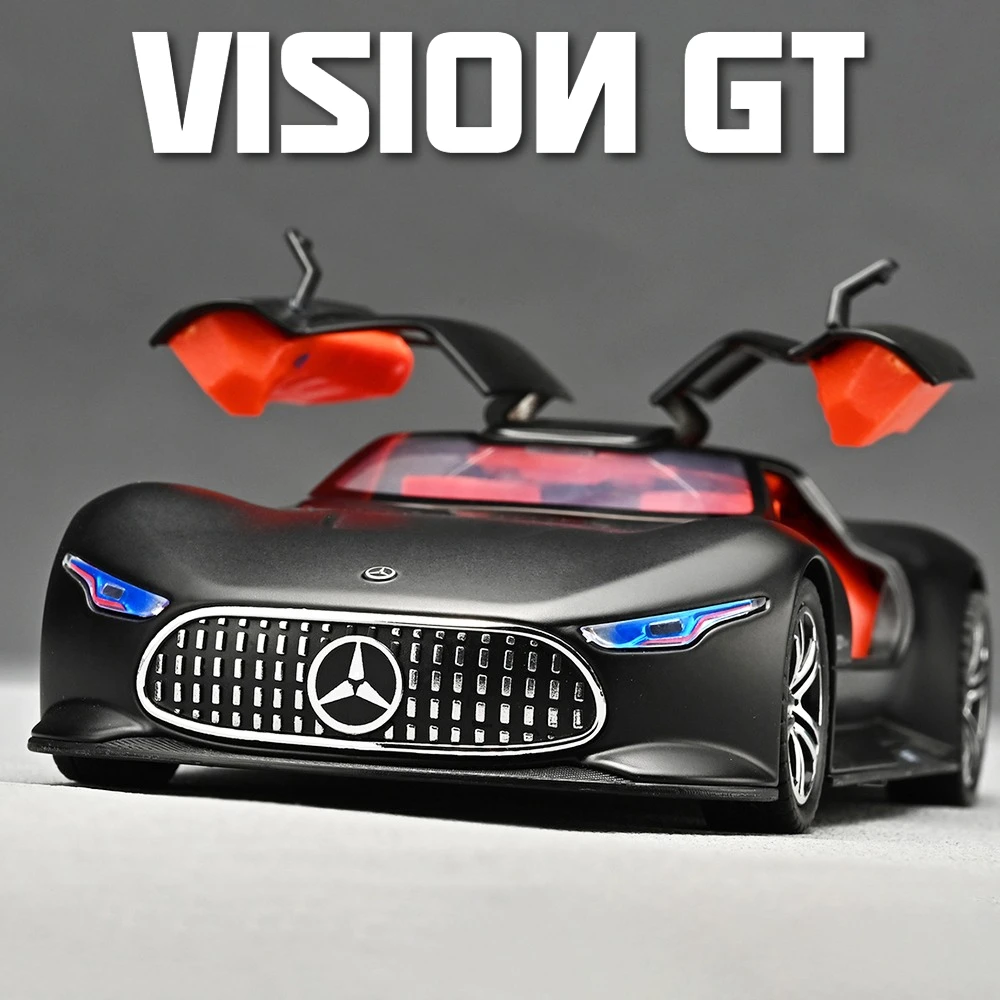 1:24 VISION GT GTR Spray Model Car Toy Alloy Diecast Door Opened Sports Cars Wheel Steering Simulation Models Holiday Decoration
1:24 VISION GT GTR Spray Model Car Toy Alloy Diecast Door Opened Sports Cars Wheel Steering Simulation Models Holiday Decoration