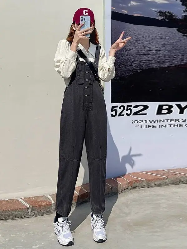 Slimming American Sle Denim Overalls for Women Spring Autumn New Faion plus Size Sister Cute Freman No Brand
Slimming American Sle Denim Overalls for Women Spring Autumn New Faion plus Size Sister Cute Freman No Brand