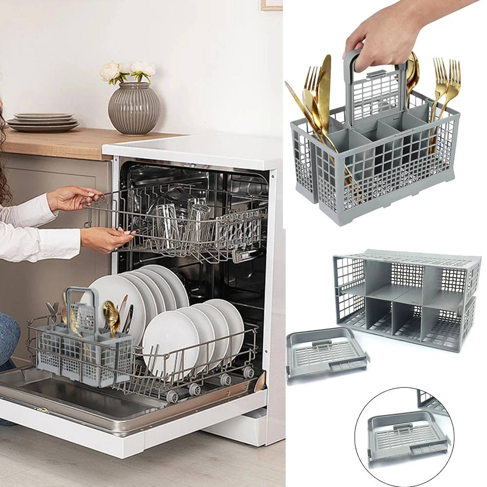 Grey Cutlery Basket Multipurpose Firm with Compartments Durable Universal Cutlery Baskets for Multipurpose Dishwashers Plastics
Grey Cutlery Basket Multipurpose Firm with Compartments Durable Universal Cutlery Baskets for Multipurpose Dishwashers Plastics