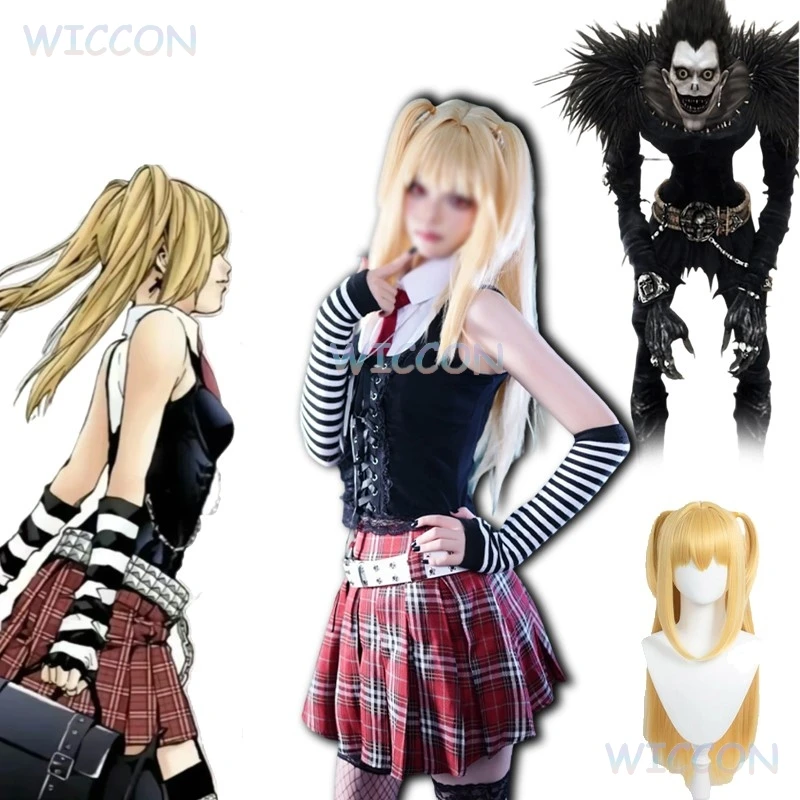 Anime Death Cosplay Misa Amane Note Manga Gothic Doujin Costumes Sexy Dress Stockings Women Uniforms Halloween Subcultural Style
Anime Death Cosplay Misa Amane Note Manga Gothic Doujin Costumes Sexy Dress Stockings Women Uniforms Halloween Subcultural Style