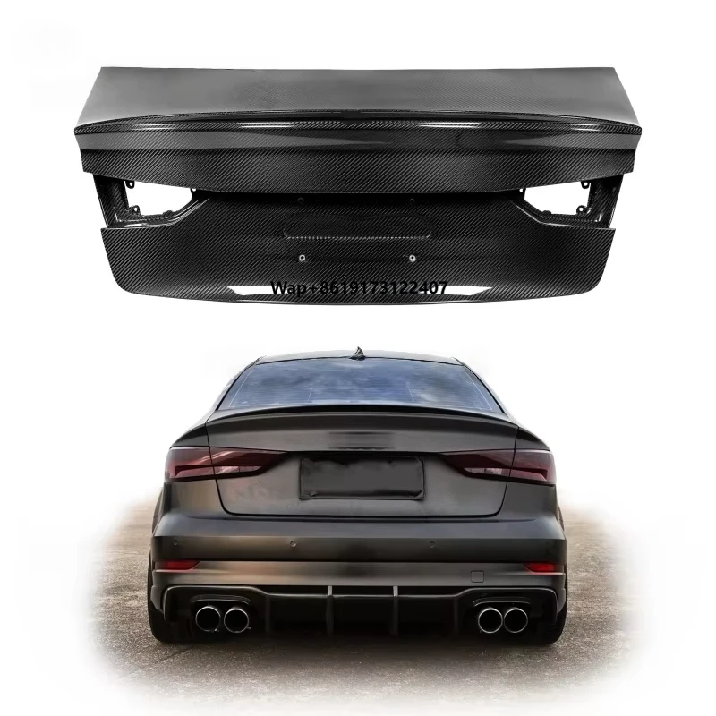 Dry Carbon Fiber, Suitable for RS3 A3 (2017-2020) Trunk Lid Luggage Cover Body
Dry Carbon Fiber, Suitable for RS3 A3 (2017-2020) Trunk Lid Luggage Cover Body