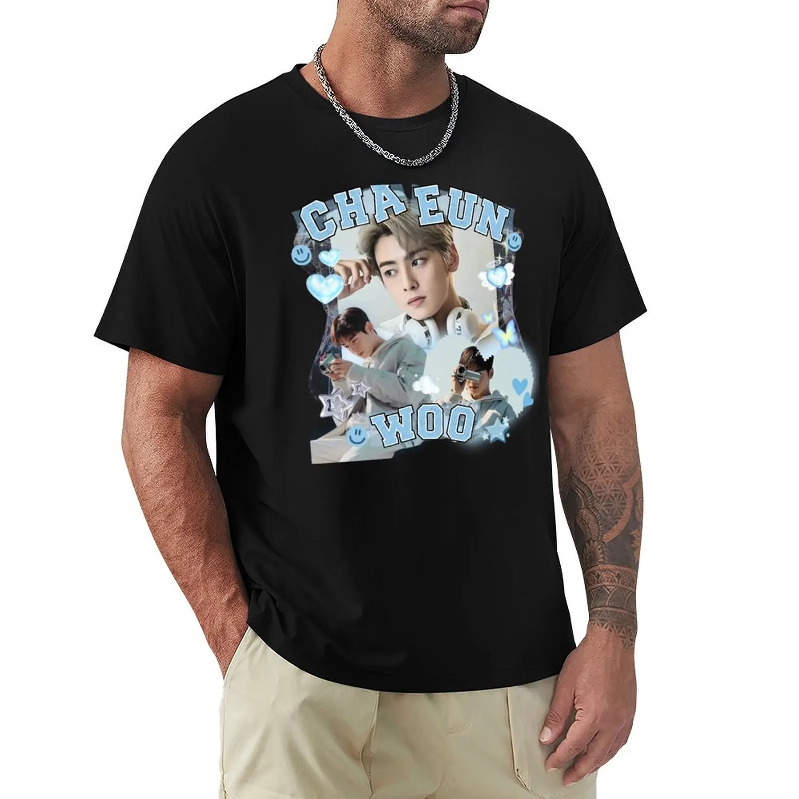 Cha Eun-woo Astro K-pop Kdrama Collage Art T-Shirt Heavy Duty Casual Work Tee
Cha Eun-woo Astro K-pop Kdrama Collage Art T-Shirt Heavy Duty Casual Work Tee