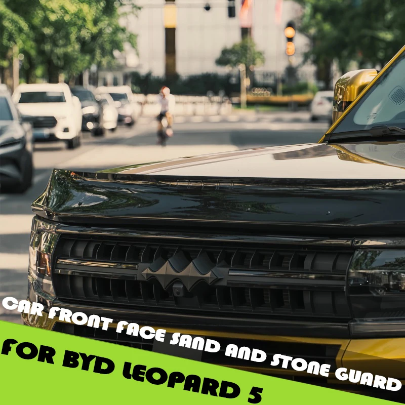 Auto Hood Protective Baffle Fit for BYD Leopard 5 Modified Auto Hood Cover Gravel Guard Car Off-road Appearance Upgrade Parts
Auto Hood Protective Baffle Fit for BYD Leopard 5 Modified Auto Hood Cover Gravel Guard Car Off-road Appearance Upgrade Parts