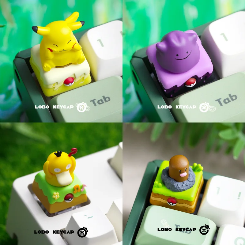 Pokemon Pikachu 3d Resin Esc Keycap Cute Mechanical Keyboard Anime Accessory Rotate Keycap Decor Kawaii Collect Fans Gift Toy
Pokemon Pikachu 3d Resin Esc Keycap Cute Mechanical Keyboard Anime Accessory Rotate Keycap Decor Kawaii Collect Fans Gift Toy