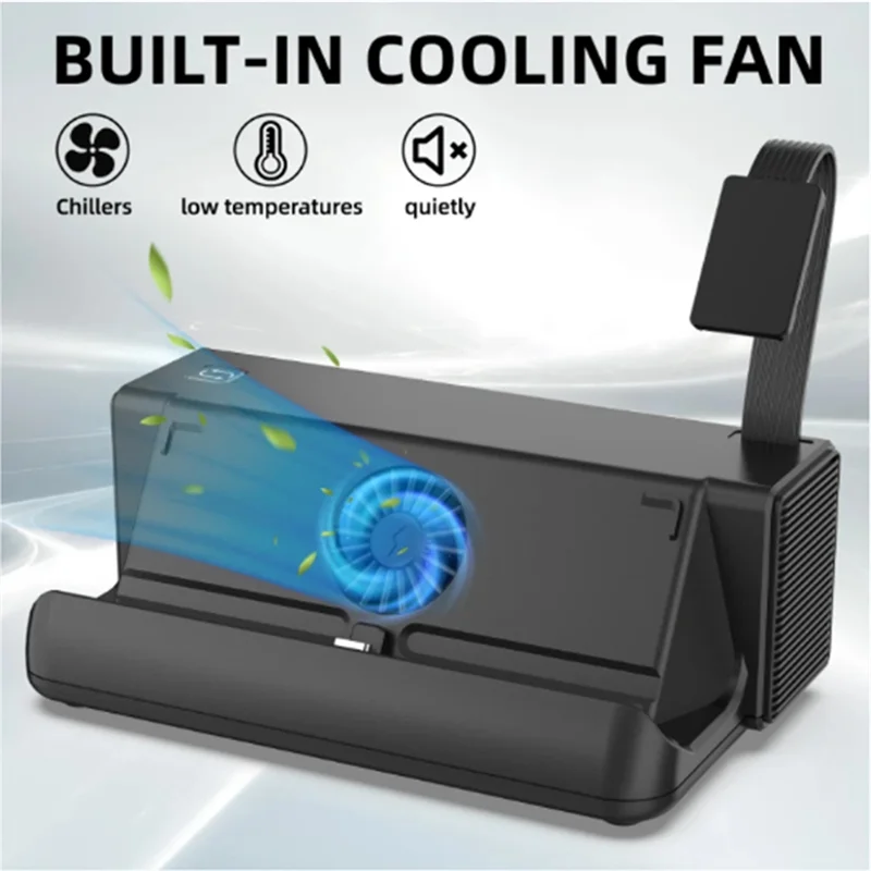 Практичная док-станция для Nintendo Switch/OLED TV, USB-C, хранилище игровых карт с USB2.0X2 + USB3.0 + PD, быстрая зарядка + охлаждающий вентилятор
Практичная док-станция для Nintendo Switch/OLED TV, USB-C, хранилище игровых карт с USB2.0X2 + USB3.0 + PD, быстрая зарядка + охлаждающий вентилятор