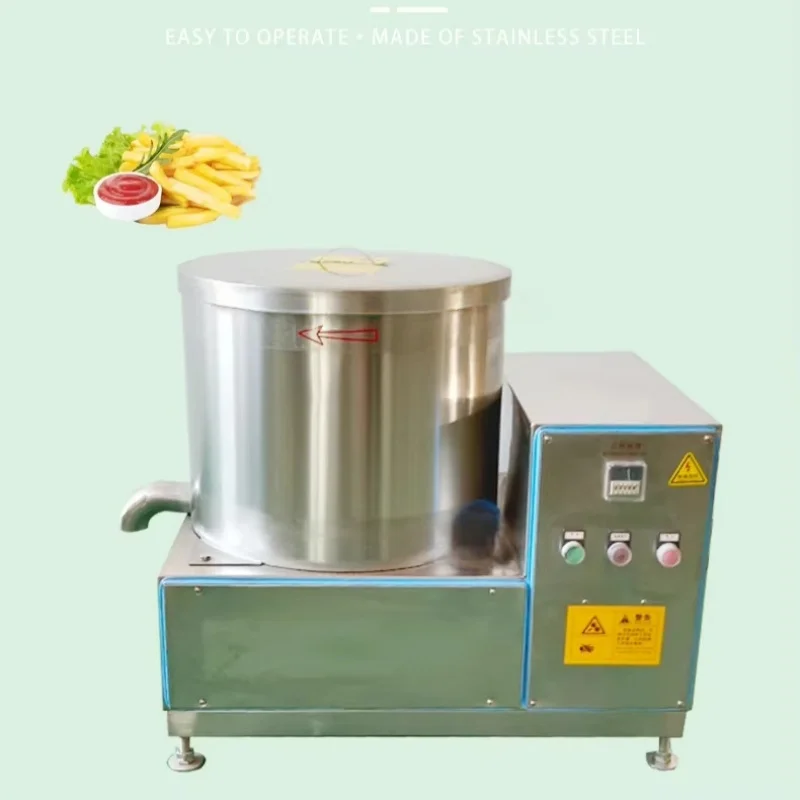 Commercial Stainless Steel Centrifugal Dryer Vegetable Potato Fruits Dewatering Machine for Food Processing
Commercial Stainless Steel Centrifugal Dryer Vegetable Potato Fruits Dewatering Machine for Food Processing