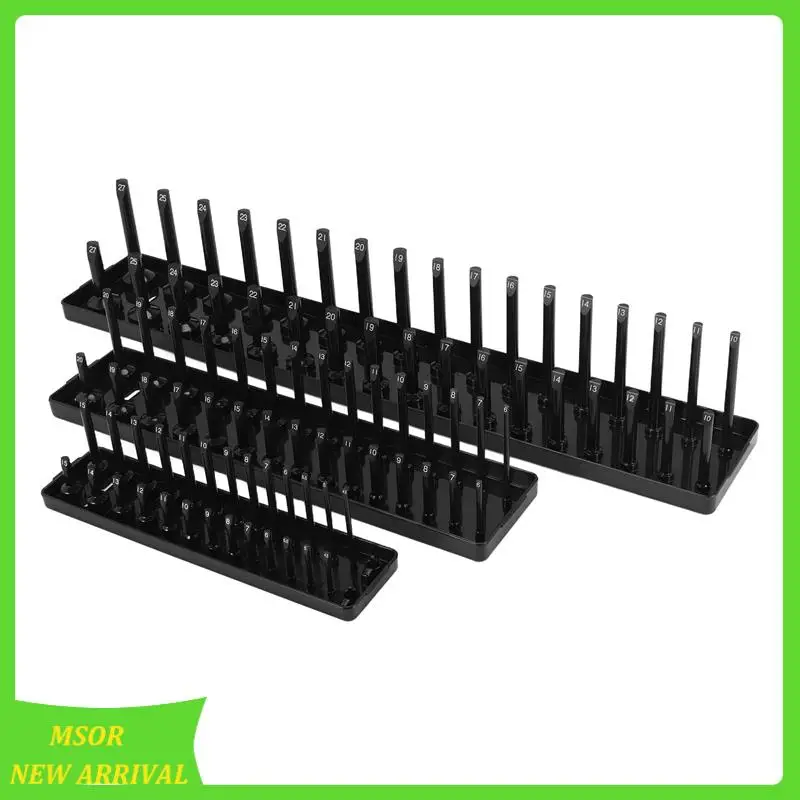 Doings!3Pc Socket Organizer Tray Set Socket Trays 1/4Inch 3/8Inch & 1/2Inch Drive Deep And Shadow Socket Holders
Doings!3Pc Socket Organizer Tray Set Socket Trays 1/4Inch 3/8Inch & 1/2Inch Drive Deep And Shadow Socket Holders