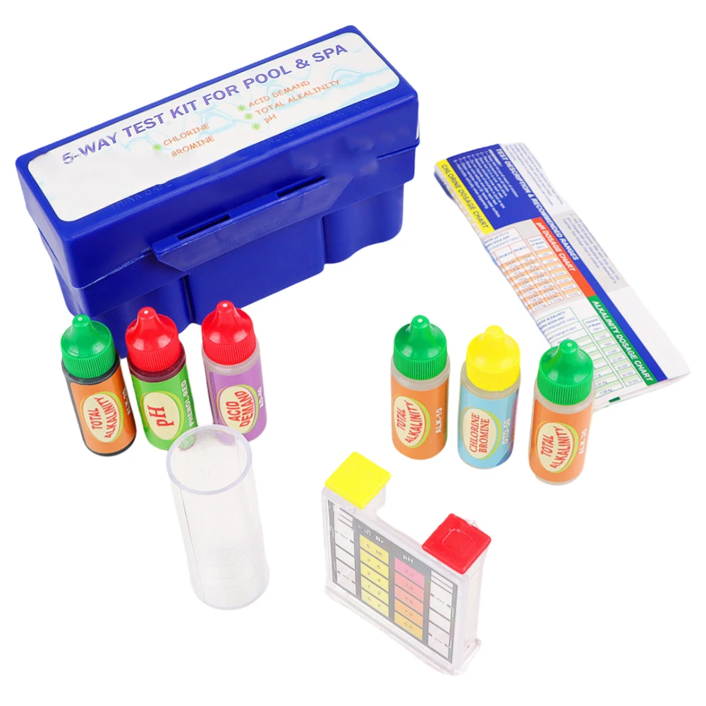 Multifunction Drinking Water Quality Test Kit/set PH Meter For Hot Spring Spa Pool For Pool Hot Spring Spa Drinking Water Tools
Multifunction Drinking Water Quality Test Kit/set PH Meter For Hot Spring Spa Pool For Pool Hot Spring Spa Drinking Water Tools