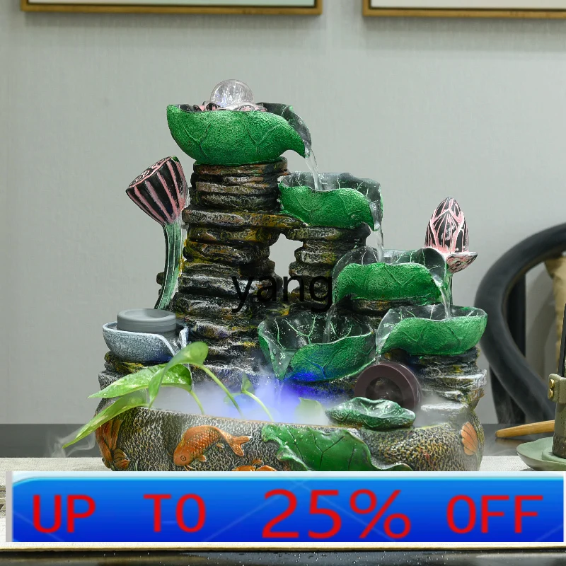 LH rockery landscape fountain entrance decoration desktop water wheel feng shui wheel lucky opening water making money ornament
LH rockery landscape fountain entrance decoration desktop water wheel feng shui wheel lucky opening water making money ornament