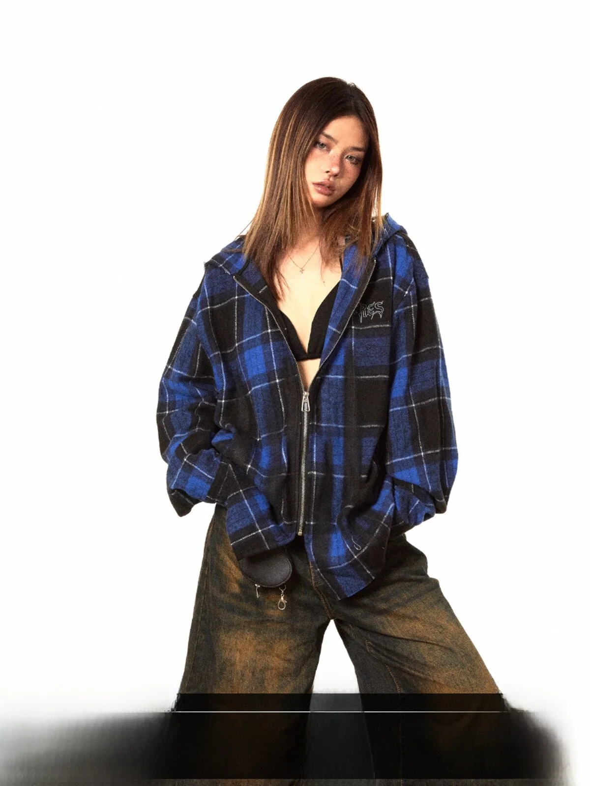 Gothic Print Hooded Plaid Long Sleeve Shirt American High Street Flocking Couple Outerwear Autumn Season Polyester Cotton Blend
Gothic Print Hooded Plaid Long Sleeve Shirt American High Street Flocking Couple Outerwear Autumn Season Polyester Cotton Blend