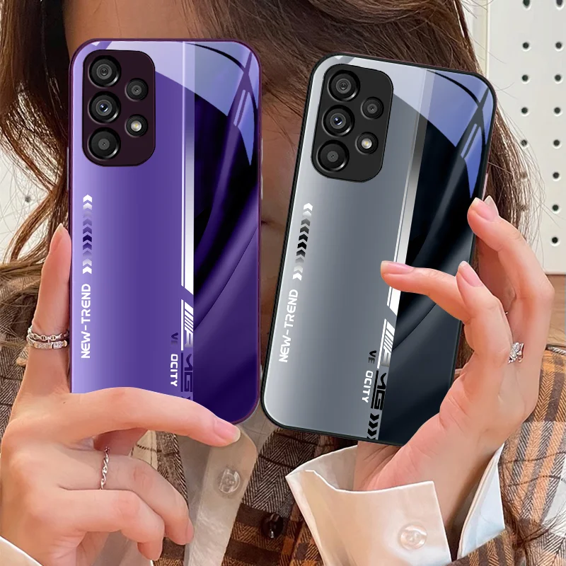 Tempered Glass Phone Case For Samsung Galaxy S10 4G S20 11E 30 S21 21Fe 22 Pro S23 Ultra 5G S8 S9 Gradient Bicolor
Tempered Glass Phone Case For Samsung Galaxy S10 4G S20 11E 30 S21 21Fe 22 Pro S23 Ultra 5G S8 S9 Gradient Bicolor