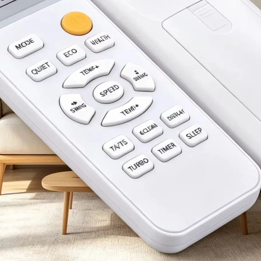FJW18C-MH1-IU Air Conditioner Remote Control Replacement Direct Use Household AC Controller with Stable Signal And Sensitive Ope
FJW18C-MH1-IU Air Conditioner Remote Control Replacement Direct Use Household AC Controller with Stable Signal And Sensitive Ope