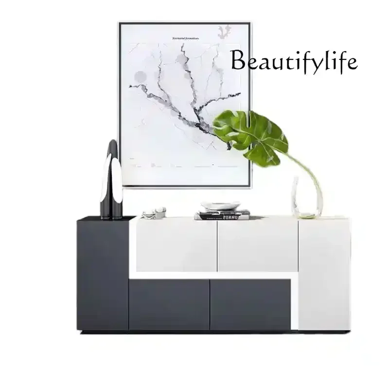 Nordic cream style solid wood paint dining side cabinet simple modern decorative cabinet
Nordic cream style solid wood paint dining side cabinet simple modern decorative cabinet