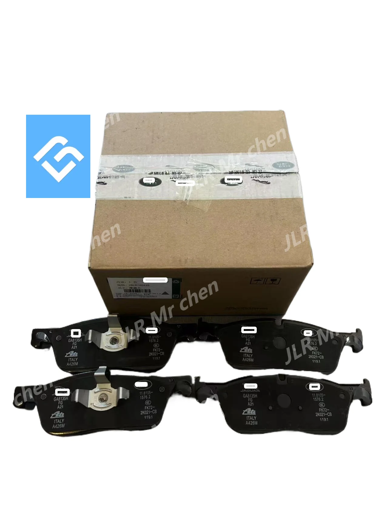 LR160435 LR160486 LR118006 J9C33357 C2C41984 J9C17007 T2H53847 Front Brake Pad for Jaguar XF XE F-Pace Brake Part GL0911 GJ0085
LR160435 LR160486 LR118006 J9C33357 C2C41984 J9C17007 T2H53847 Front Brake Pad for Jaguar XF XE F-Pace Brake Part GL0911 GJ0085