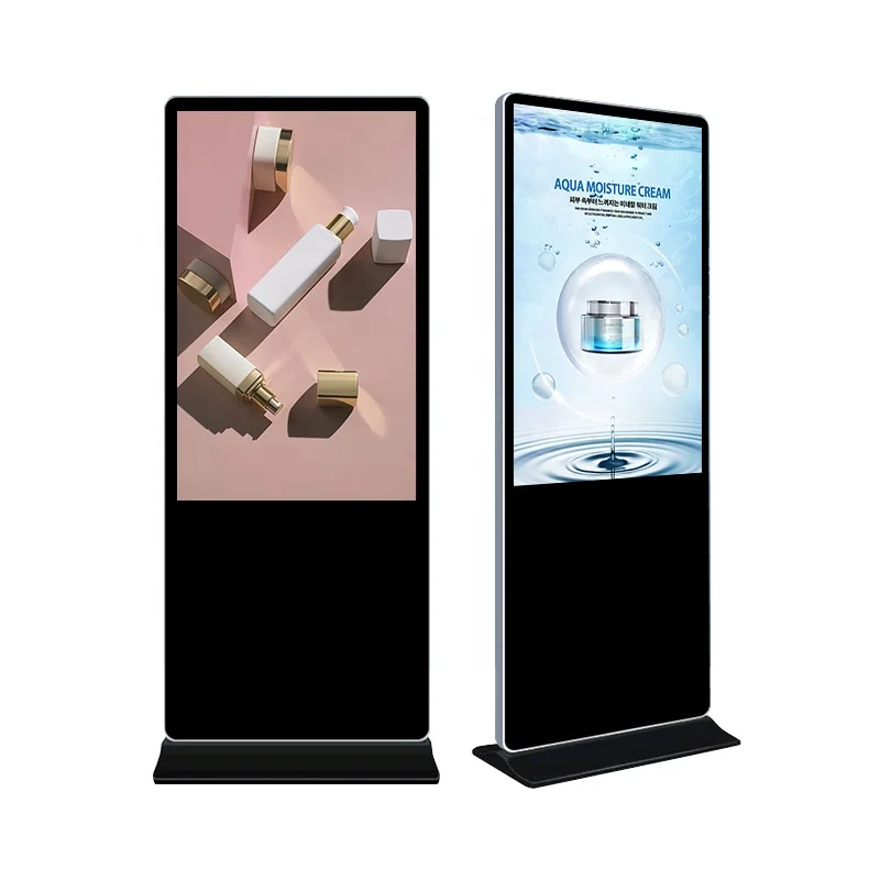 OEM Floor Standing Digital Signage Advertising Kiosk 55 Inch Indoor Advertising Info Player 
OEM Floor Standing Digital Signage Advertising Kiosk 55 Inch Indoor Advertising Info Player
