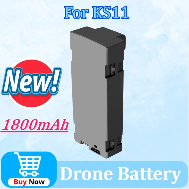 Newly Upgraded 3.7V 1800mAh Drone Battery For KS11 Drone Accessories Parts Powerful Replacement Batteries High-Capacity
Newly Upgraded 3.7V 1800mAh Drone Battery For KS11 Drone Accessories Parts Powerful Replacement Batteries High-Capacity