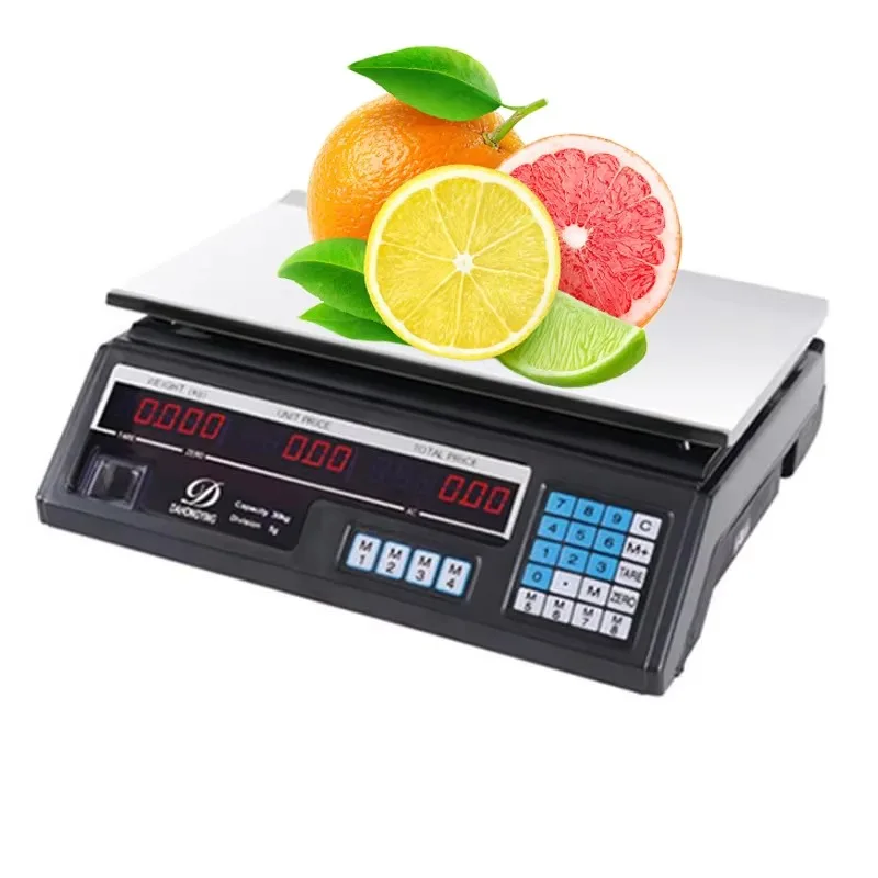 30Kg 40kg high-precision digital weighing scale supermarket pricing scale electronic digital scale
30Kg 40kg high-precision digital weighing scale supermarket pricing scale electronic digital scale