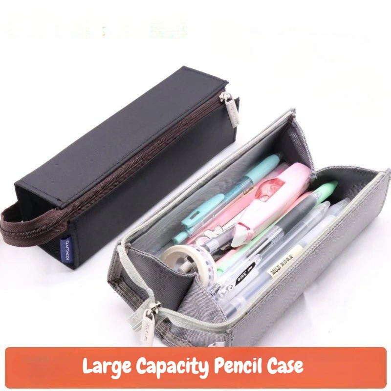 Large Capacity Pencil Case Wide-Opening Portable Office Stationery Organizer Supplies Bag Simple Sturdy Pencil Bag
Large Capacity Pencil Case Wide-Opening Portable Office Stationery Organizer Supplies Bag Simple Sturdy Pencil Bag