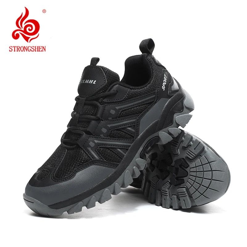 STRONGSHEN Men Hiking Shoes Waterproof Breathable Shoes Outdoor Couple Anti-Slip Sneakers Trekking Shoes Tactical Combat Boots
STRONGSHEN Men Hiking Shoes Waterproof Breathable Shoes Outdoor Couple Anti-Slip Sneakers Trekking Shoes Tactical Combat Boots