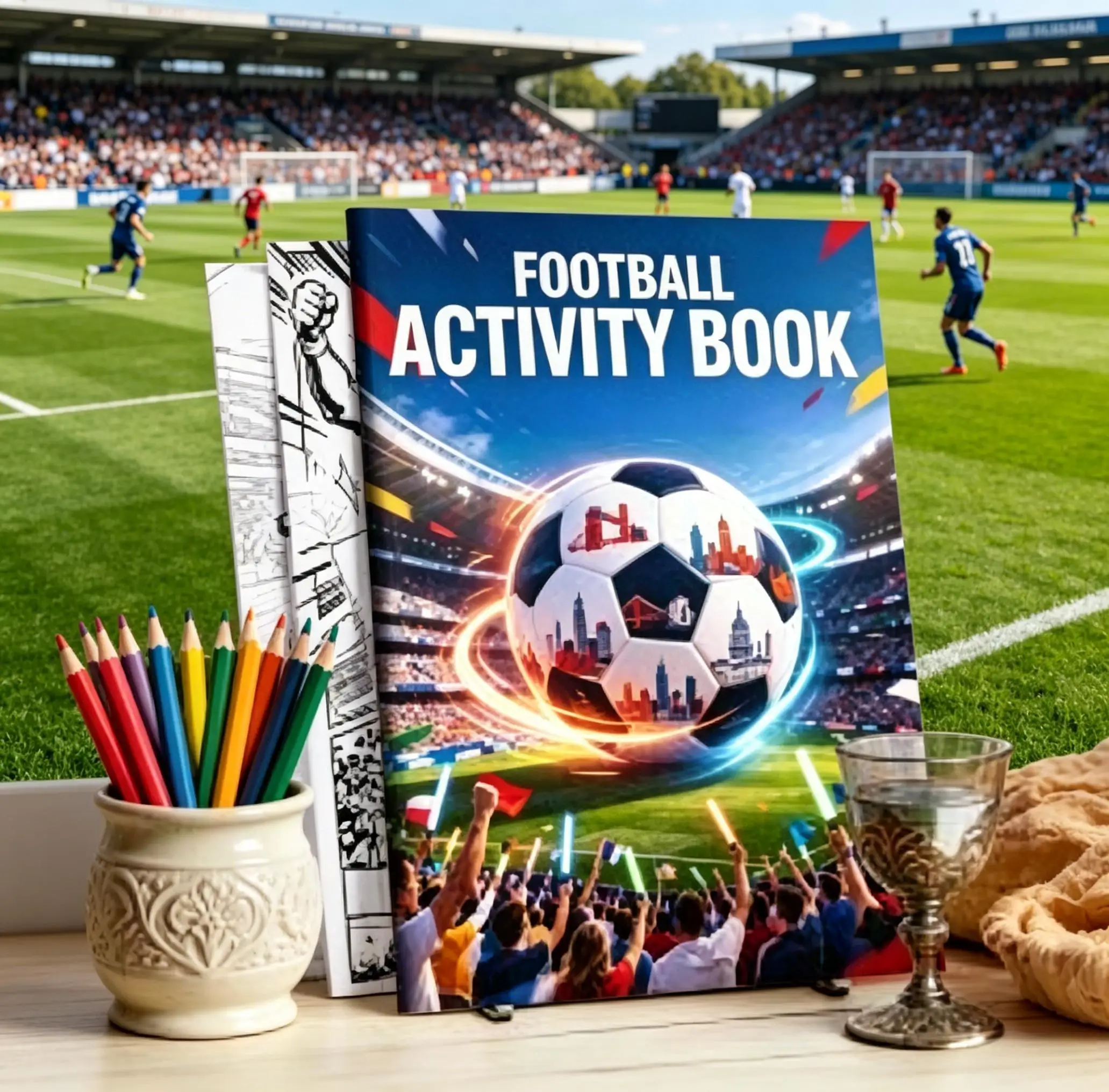 Football Activity Book: Coloring Book for Adults Football Themed Workbook For, Perfect Football Gift For Football Mad
Football Activity Book: Coloring Book for Adults Football Themed Workbook For, Perfect Football Gift For Football Mad