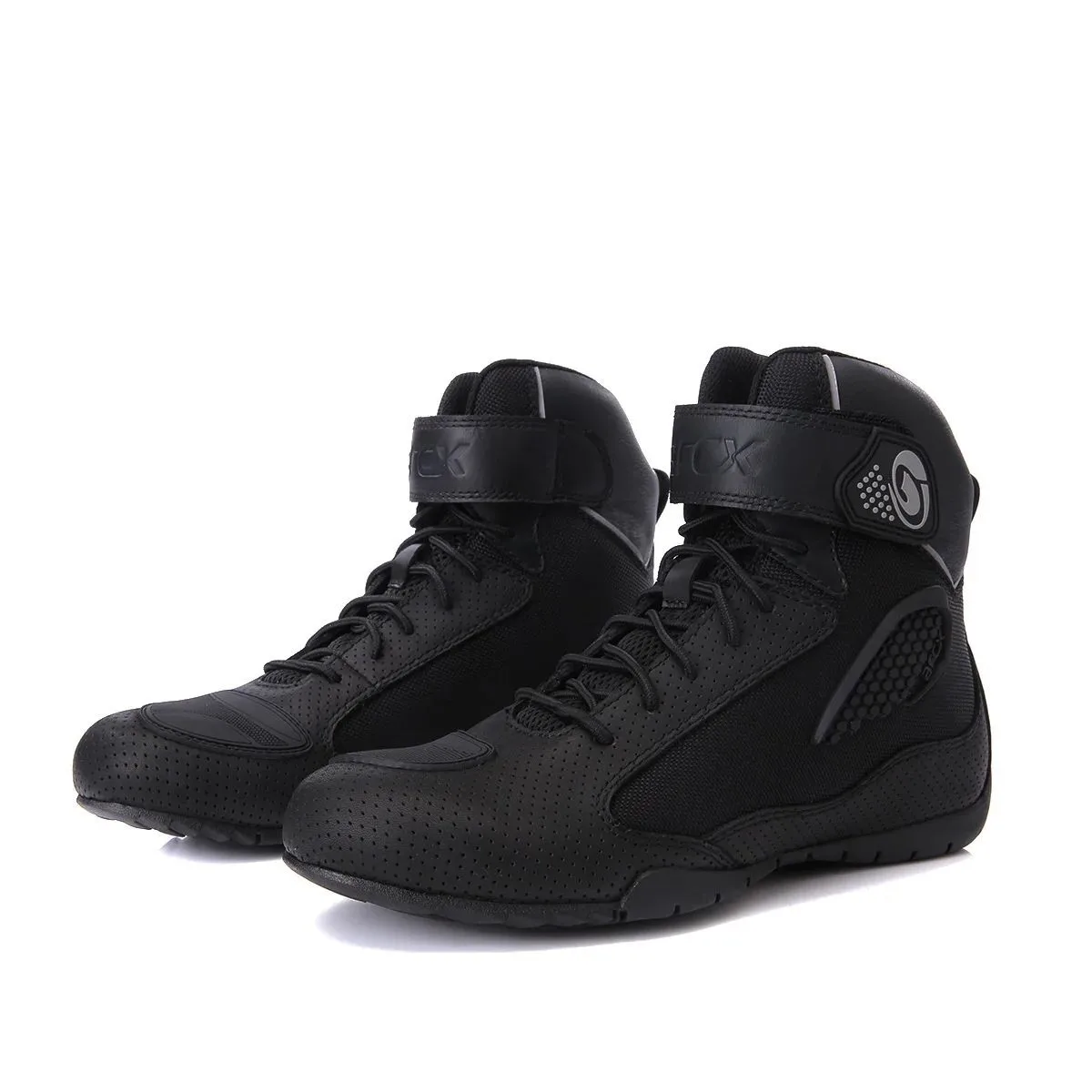Black Mid-top Motorcycle Boots Breathable Racing Shoes Men Women Anti-collision Protective Motorbike Riding Boots Lightweight We
Black Mid-top Motorcycle Boots Breathable Racing Shoes Men Women Anti-collision Protective Motorbike Riding Boots Lightweight We